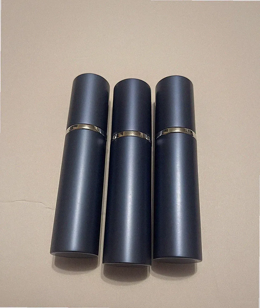 3 PCS Mini Travel Perfume Bottle Portable Spray Pump Case Refillable