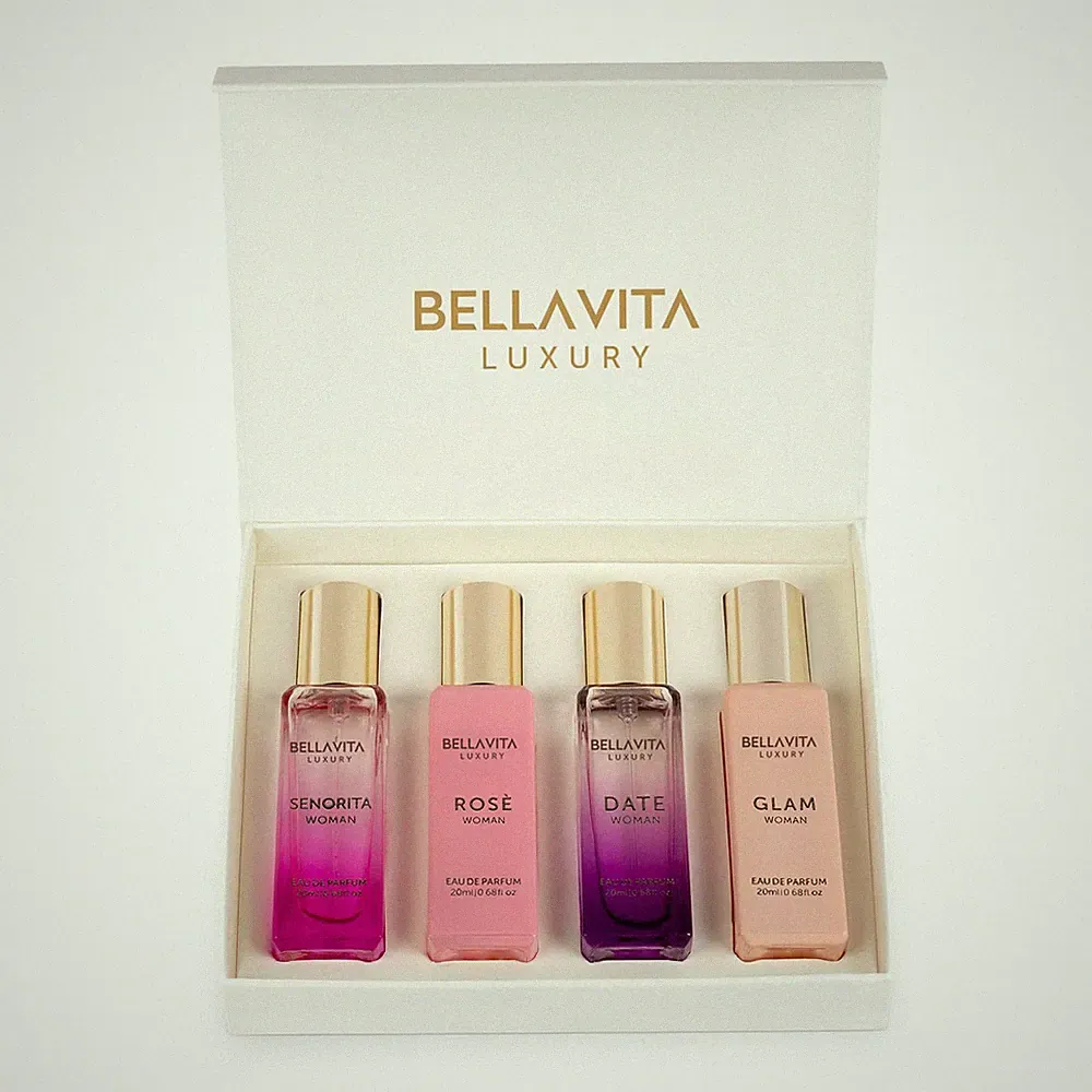 Luxury Women'S Perfume Gift Set (4X20Ml) | Notes of Floral, Sweet, Spicey Red Fr