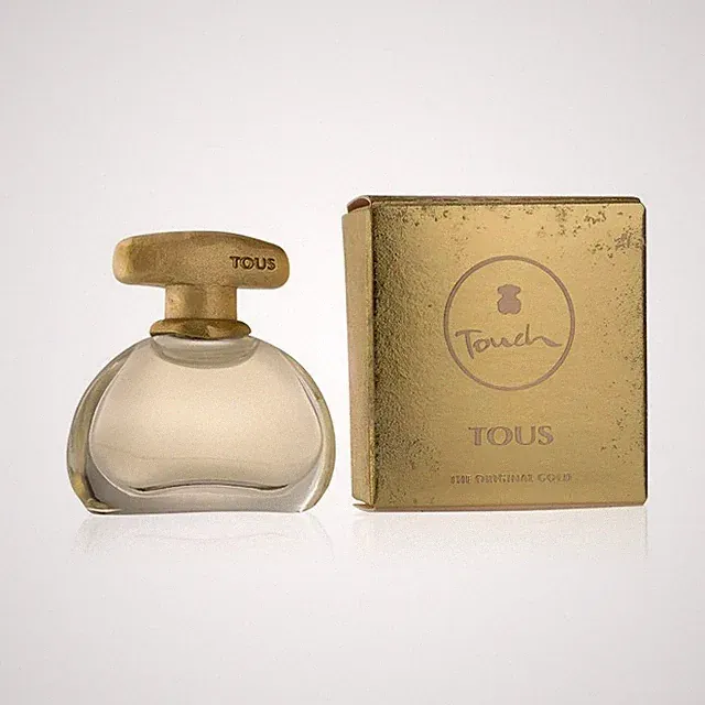 Tous Touch The Original Gold Mini Eau De Toilette 0.13 Oz For Women Floral Scent
